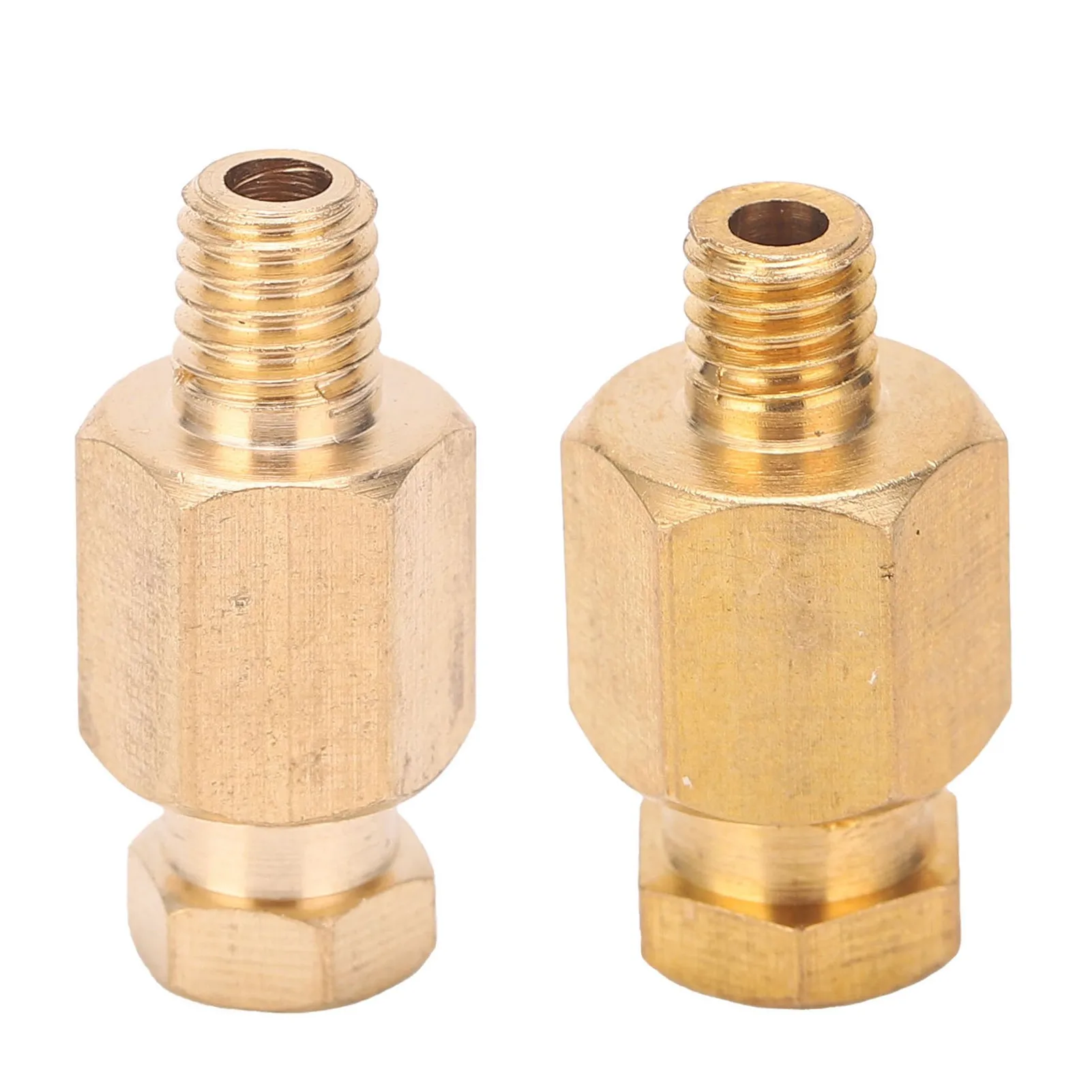 

Brass Pipe Fitting Connector Pipe Nipple Pipe Nipple Brass Thread Straight Fitting Connection Adapter Industrial Piping Supplies