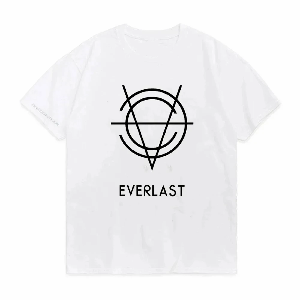 EVERLAST BOXING LOGO T-Shirt Men\'s Women\'s O-Neck Print Summer Cotton T Shirt Harajuku Streetwear Hoodies Pop Boys Girls Tops