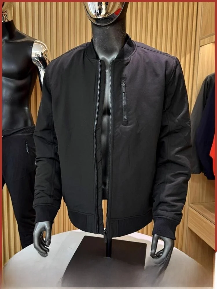 

Мужской хлопковый бейсбольный воротник Jaet MA, дышащий, водонепроницаемый, ветрозащитный, зимний, Новое поступление, молодежная модная подставка на молнии...