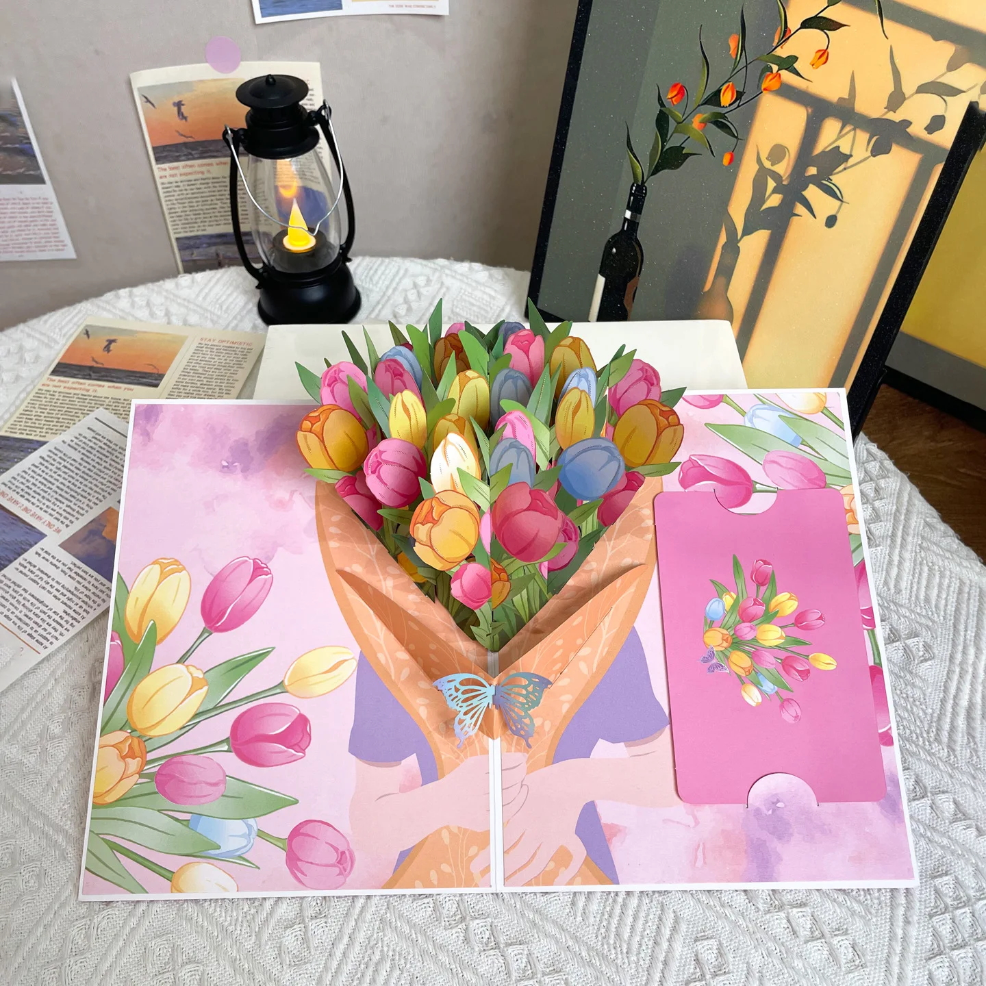 

Teacher's Day Greeting Cards New 2025 Gifts Thank You Teacher Gift Graduation Memorial Blessing Exquisite 3D Pop-up Card