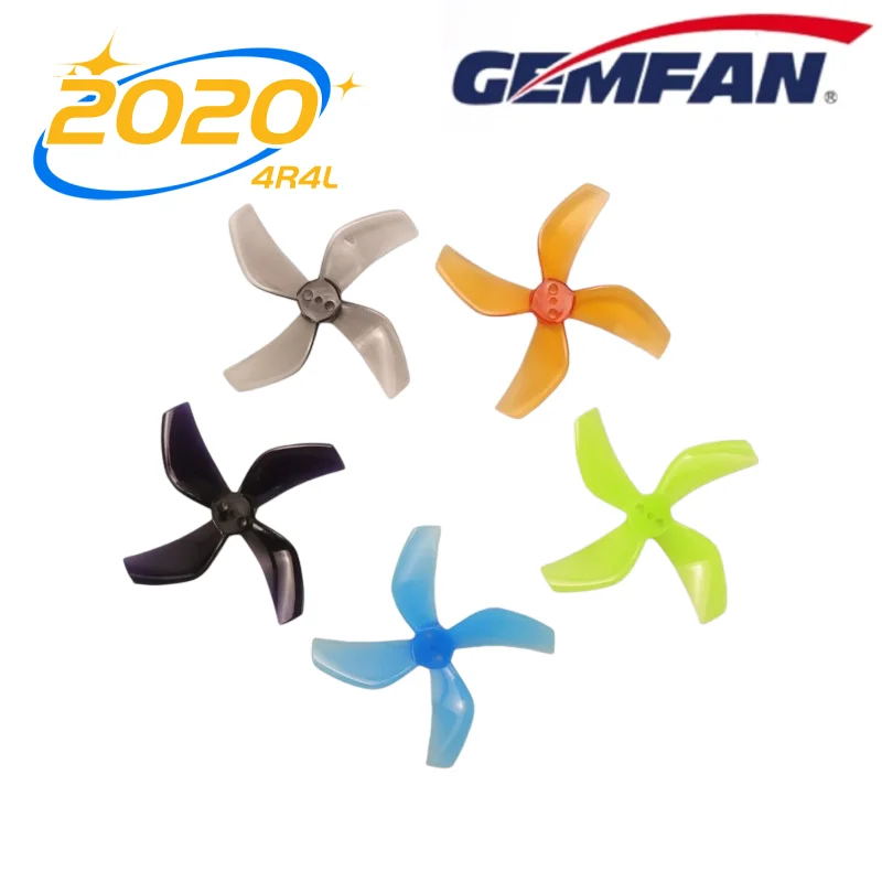8/16Pcs GEMFAN D51 2020 2x2x4 2inch 50.3mm 4-Blade PC Propeller 1.5mm for RC FPV Racing Freestyle Tinywhoop BETA85X Drone