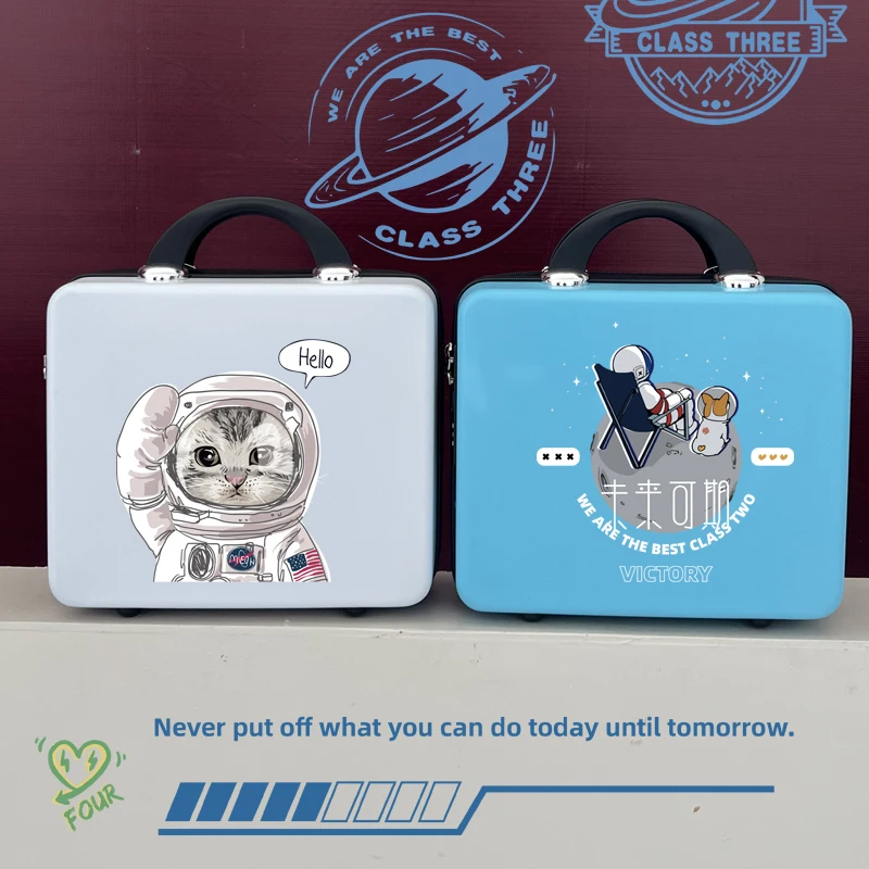 portable-travel-suitcase-cartoon-astronaut-password-lock-hand-luggage-unisex-lightweight-suitcase-for-children-and-adults