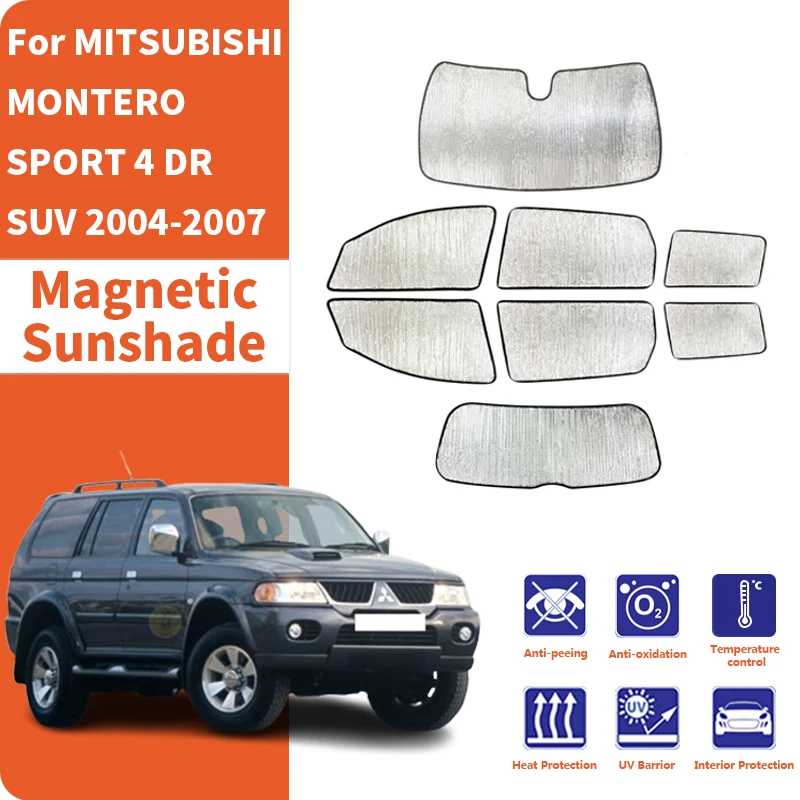 

Car Window Sunshade Anti-UV Car Sun Window Visors Sunshade Covers customization For MITSUBISHI MONTERO SPORT 4 DR SUV 2004-2007