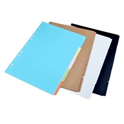 2 Packs A4 Planner Dividers Zipper Bag Accessories