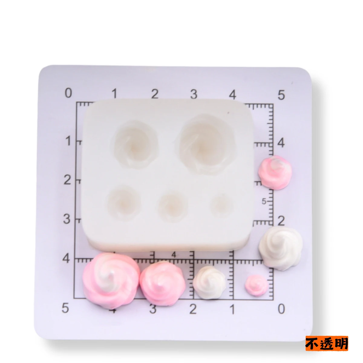 Mini Cute Ice Cream Silicone Mold Ultra Light Clay  Miniature Handicraft DIY molds view 4