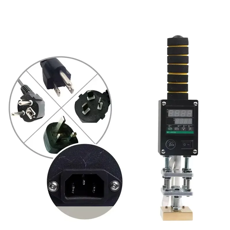 Handheld Hot Stamping Gold Foil Machine Digital Hand Operated Hot Foil Stamping Machine