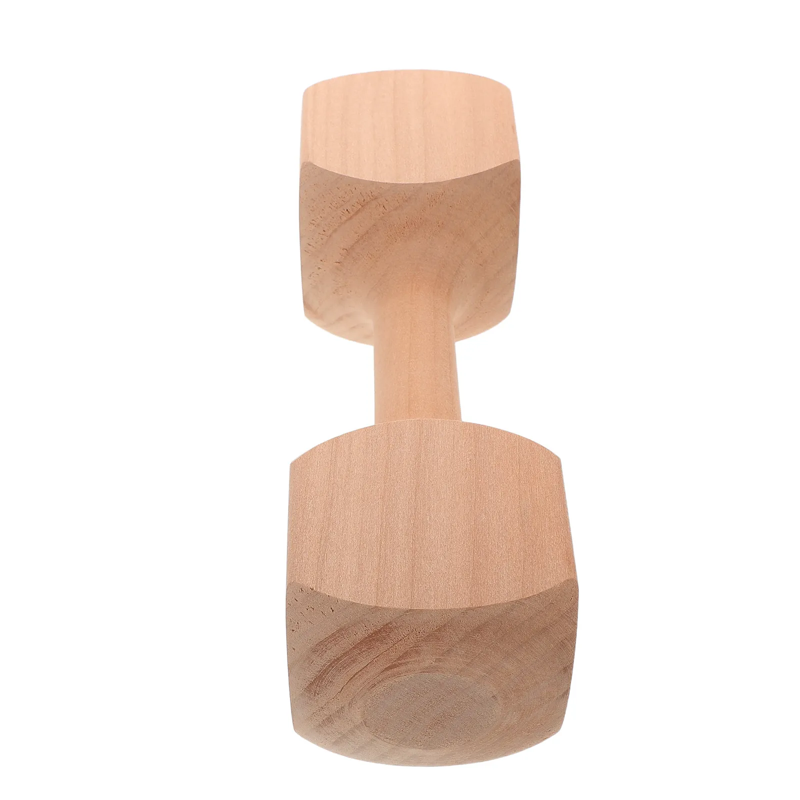 Children Fitness Dumbbells Crafted from Sustainably Sourced Wood Gentle on Skin Promotes Healthy Habits Parent-Child Activity
