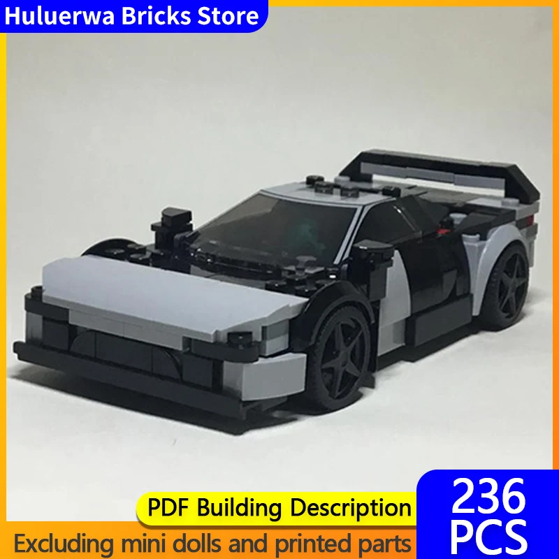 

Speed Racing Car Model MOC Building Bricks NSX Top Tier Sports Car Modular Technology Gifts Holiday Assemble Children Toys Suit
