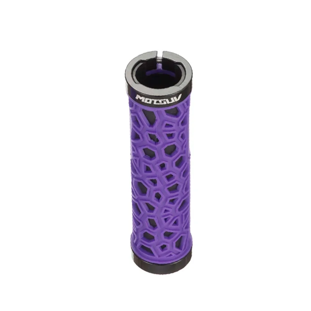 Chinese Style Bicycle Grips MTB Bike Handbar Grip Rubber Non-slip Bilateral Lock Cycling Bmx  Bikes Handlebar Grips