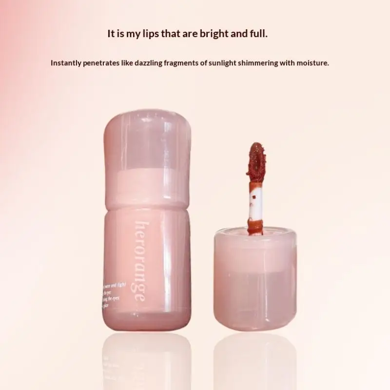 1Pc HERORANGE Mirror Water Lip Gloss – Crystal Jelly Lipstick – Hydrating Plumping Moisturizing Lip Tint – Long-Lasting Lip Care
