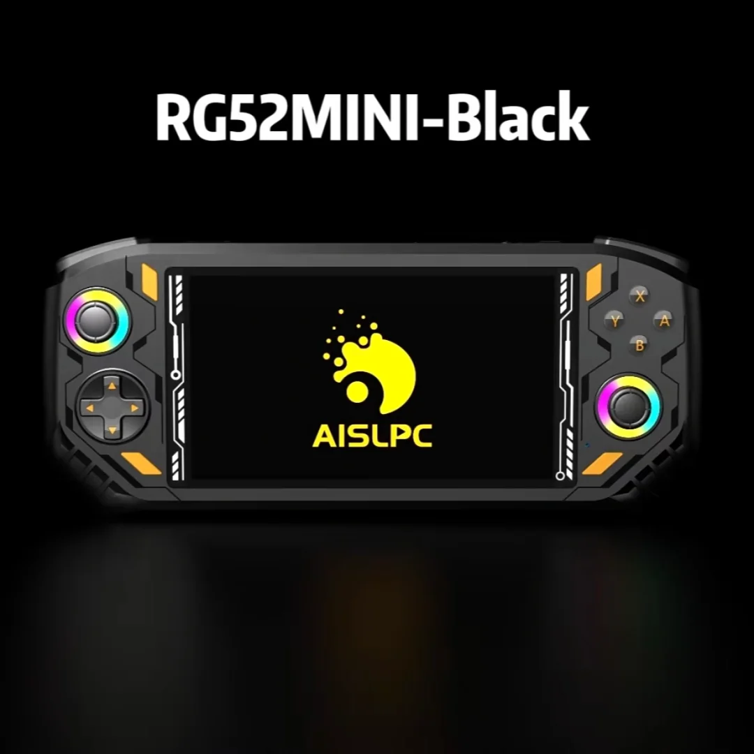 Consola de Juegos Portátil Retro AISLPC RG52 MINI, Reproductor de Juegos Clásico para Niños y Adultos, Regalo con Cable USB