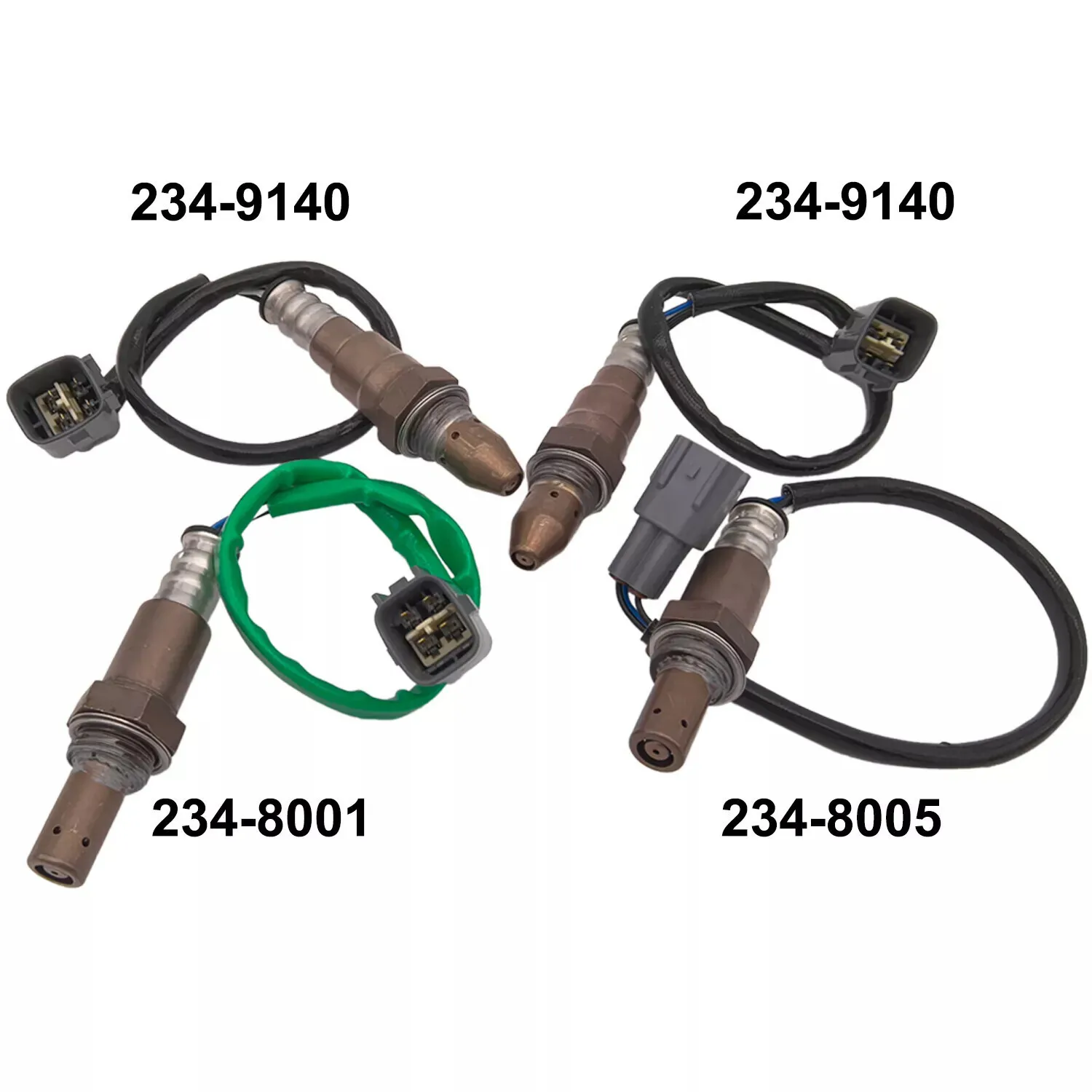 

Oxygen Sensor for 234-9140 234-8001 234-8005 Cross-border Automotive Oxygen Sensor