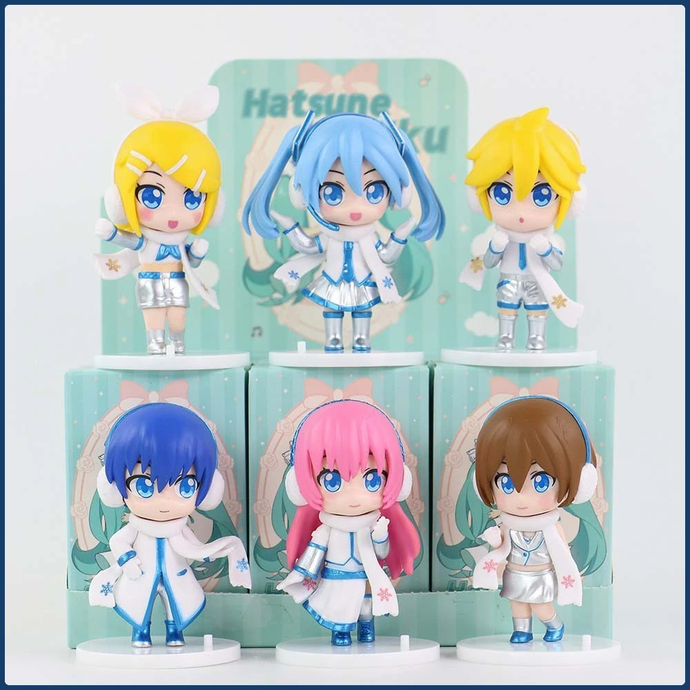 Linda caja ciega de personaje de anime versión Q - Figura de juguete de moda Bloks para colección y decoración de habitaciones
