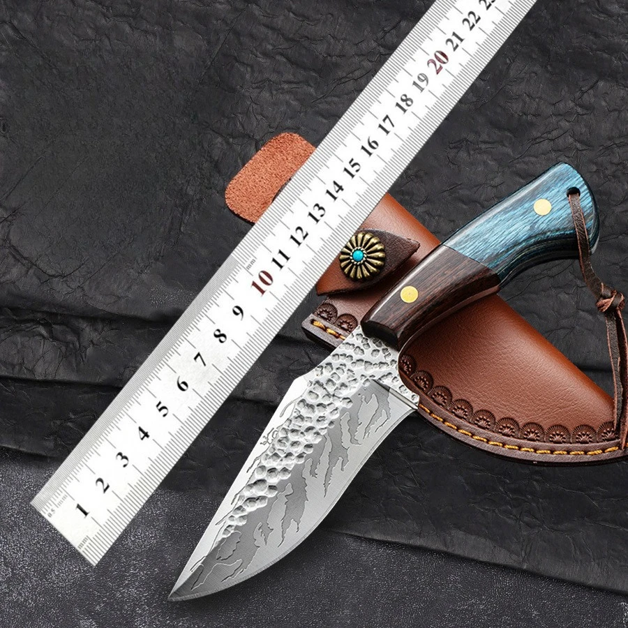 

Kitchen Stainless Steel Chef Knife Meat Cleaver Butcher Forged Boning Knife Barbecue Meat Cooking Knife