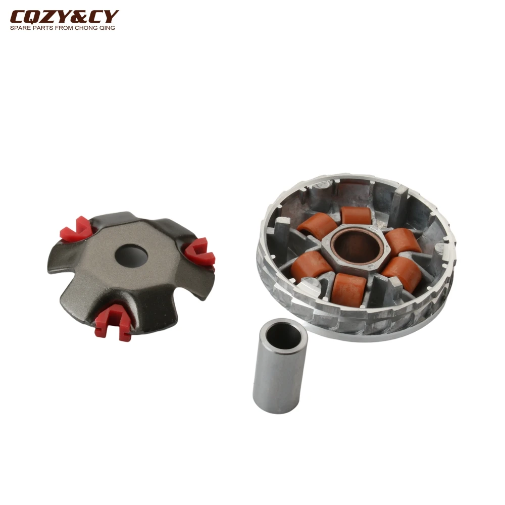 GY6 50 Racing Variator Kit 8g Roller Set For Baotian 50cc 4T Scooter Parts