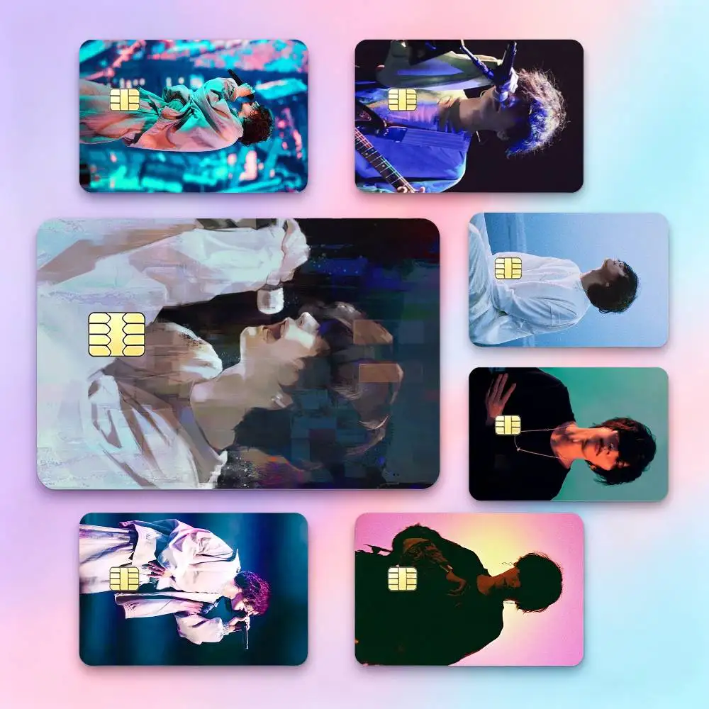 All-round music producer K-Kenshi Y-Yonezu  Credit Card HD Stickers Game Card Decal Small Chip Waterproof Sticker Gift