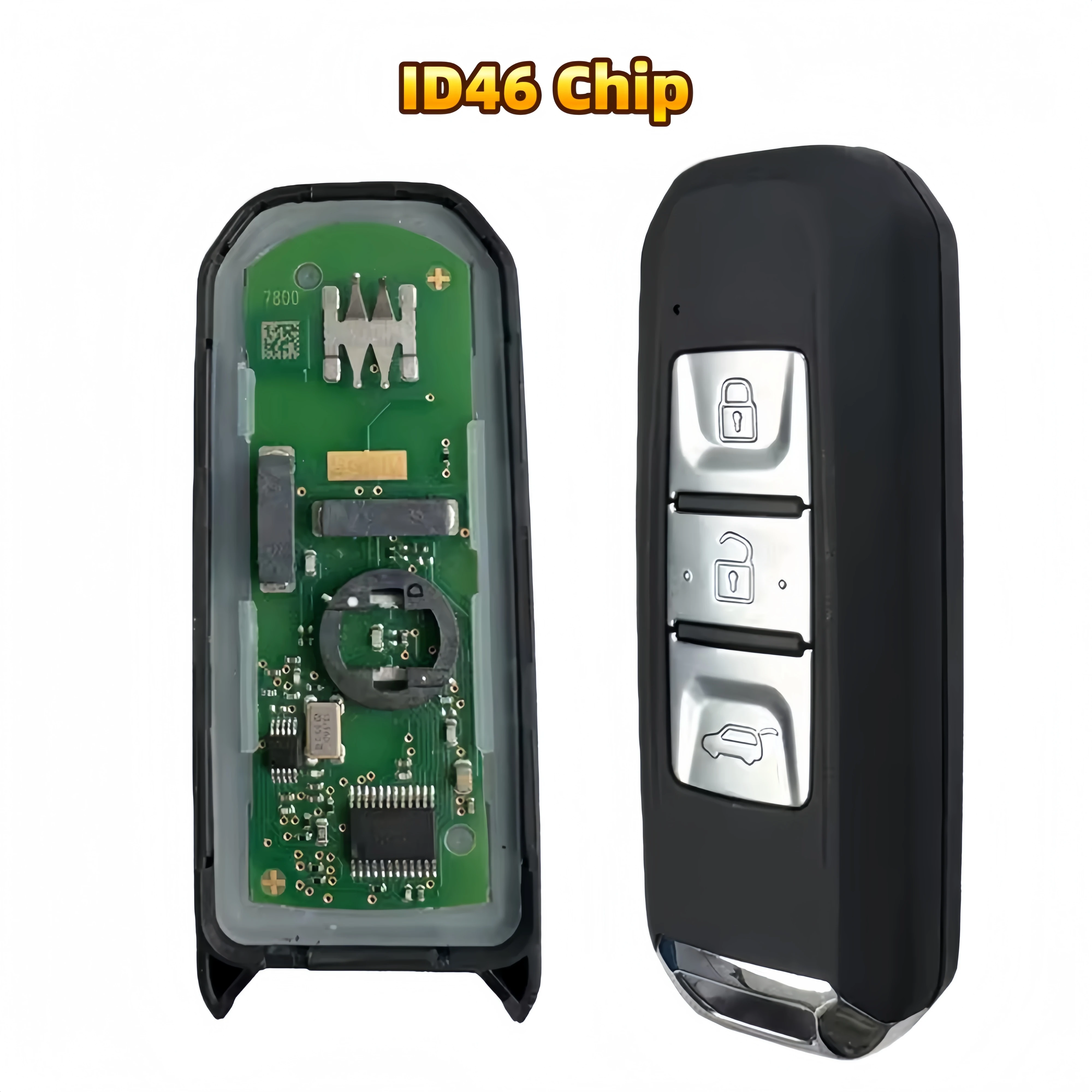 الأصلي 433 ميجا هرتز ID46 ID47 رقاقة 3 أزرار الذكية التحكم عن بعد مفتاح السيارة لشروليه كابتيفا السترة أوبترا توربو هيكتور استمتع #4