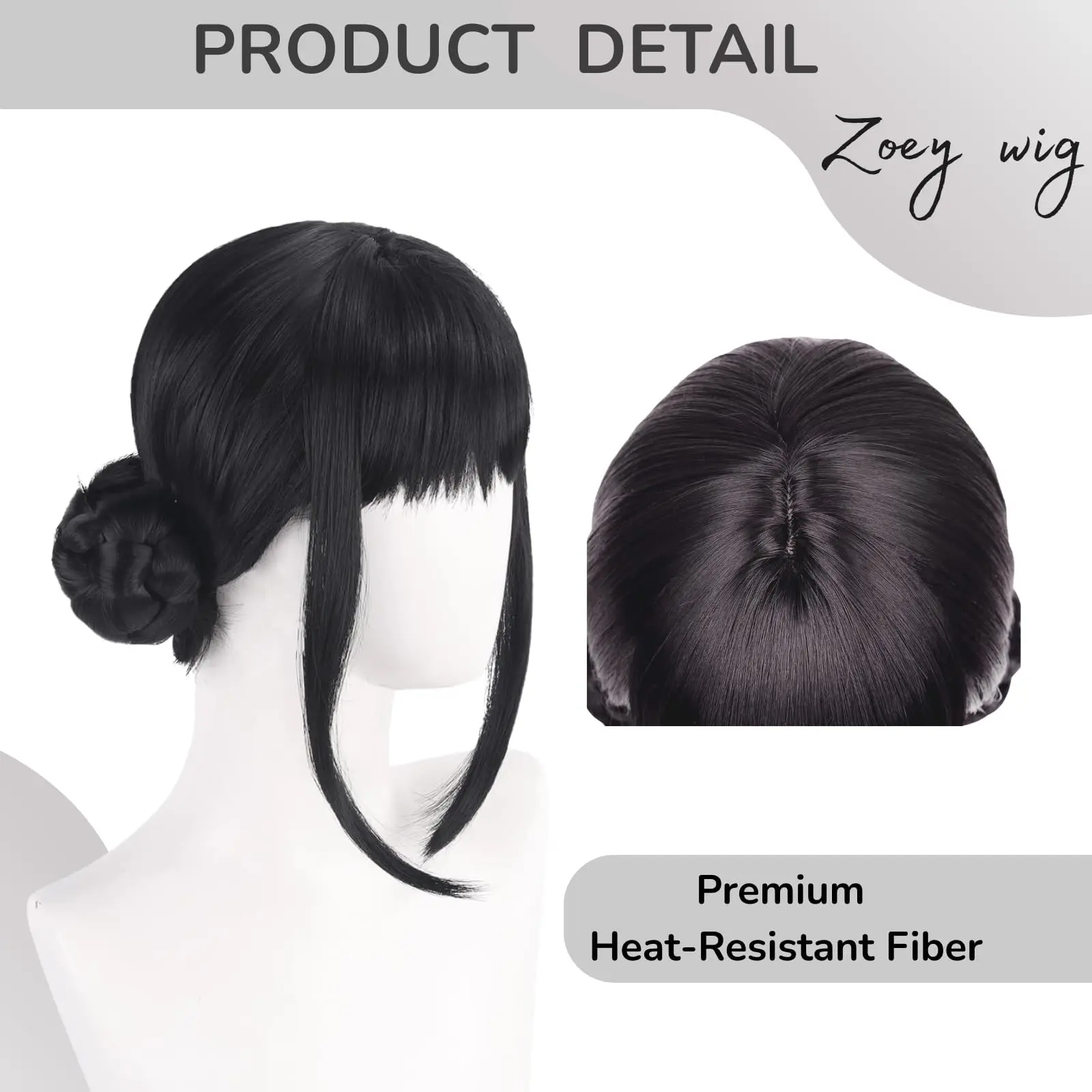 Peruki K-Pop Demon Hunters Rumi Mira Zoey Peruka do Cosplayu Strój Włosy Kobiety Dziewczyny Ten Sam Styl Halloween Party Przebranie