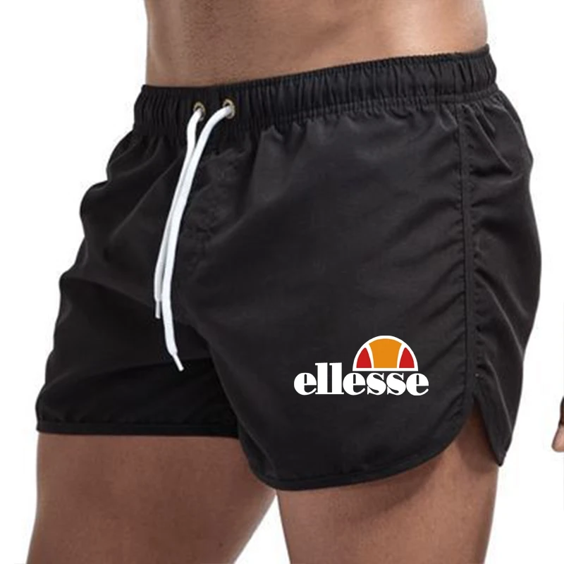 2024Men\'s Shorts Summer Swimwear Man Swimsuit Swimming Trunks Sexy Beach Shorts Surf Board Men\'s Clothing Pants