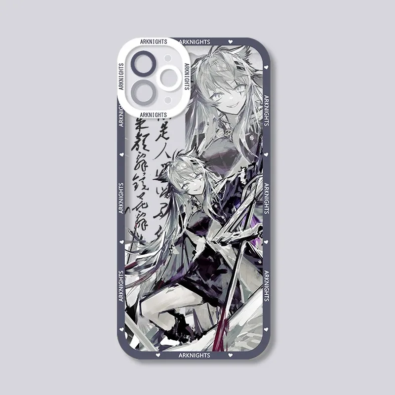 Anime Arknights Game Silicone Phone Case For Xiaomi Redmi Note 13 12 11 Pro Plus 4G 5G 12S 11S 10 10S 9 9S 8 13C 12C 10C Funda