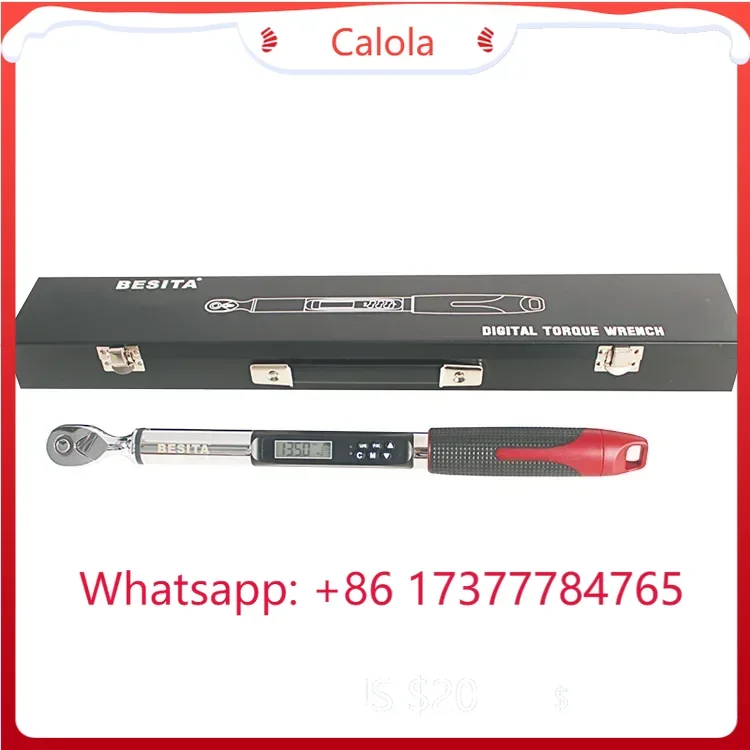New Industrial Grade Digital Display Torque Wrench Heavy Adjustable Automotive Socket Wrench