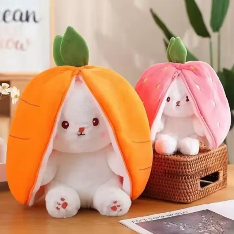 

The new four-speed movement will breathe and glow, cute koala sucking strawberry radish rabbit children's soothing doll