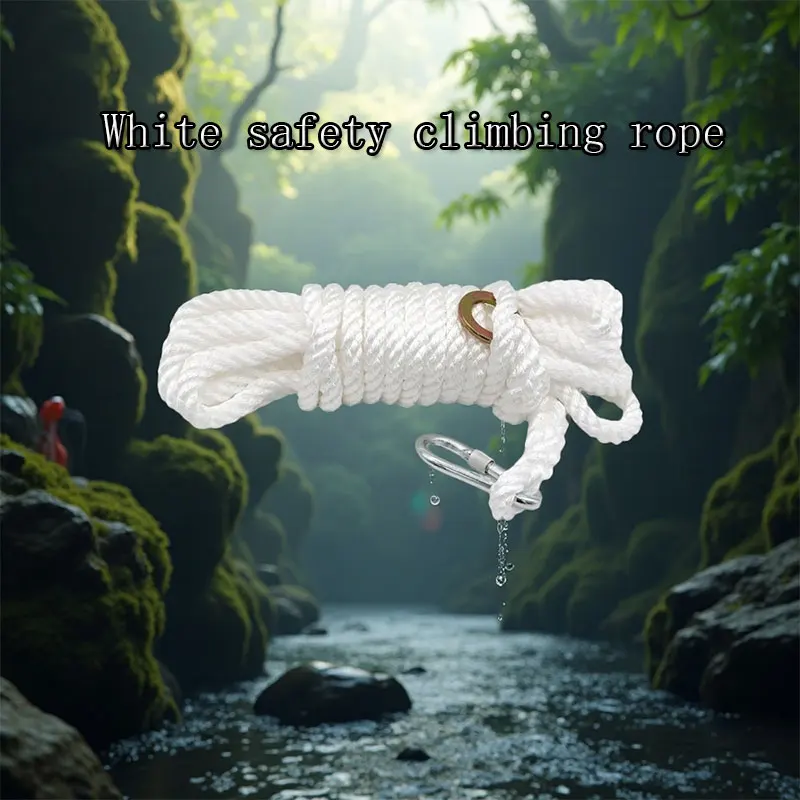 

10-метровые статические альпинистские веревки. Сверхмощные веревки для скалолазания на открытом воздухе используются от арбористов для работы на деревах. Спасательная веревка для кемпинга и пешего туризма.