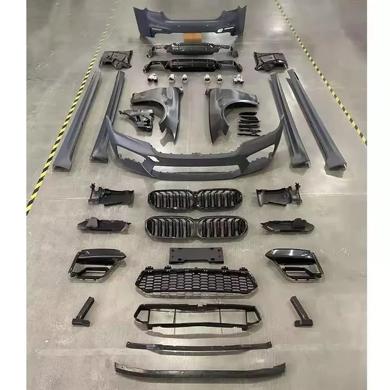 High Quality M5 Grille Front/Rear Bumper Assembly for  5-series G30/G38 Prefect Body Kit Upgrade M5 6000k Color Temperature