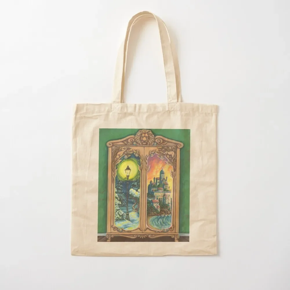 Into Narnia Tote Bag ecological bags shopper bags for women shopping trolley bag