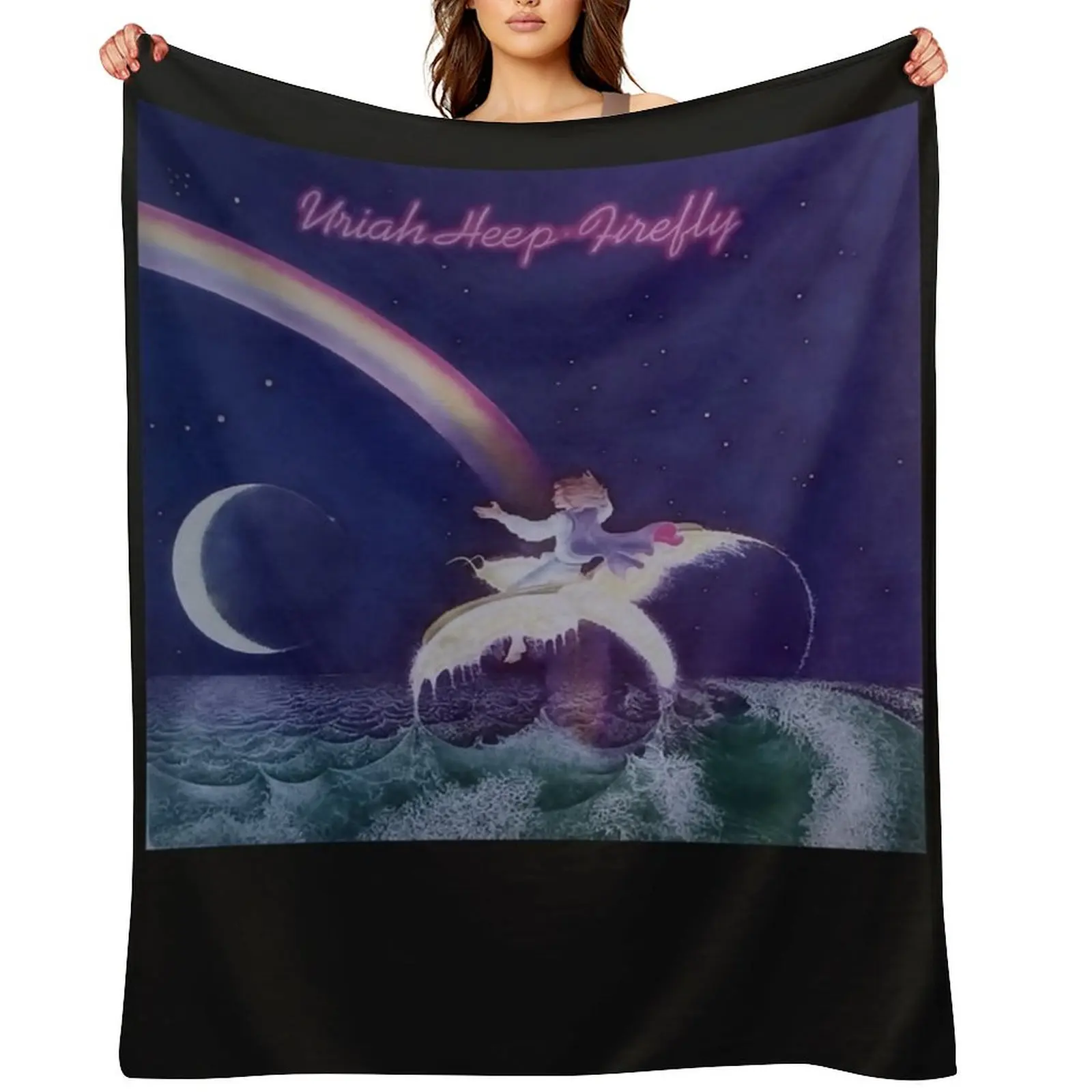 Uriah Heep - классическая футболка Firefly, самое мягкое одеяло на заказ, мягкие большие детские одеяла