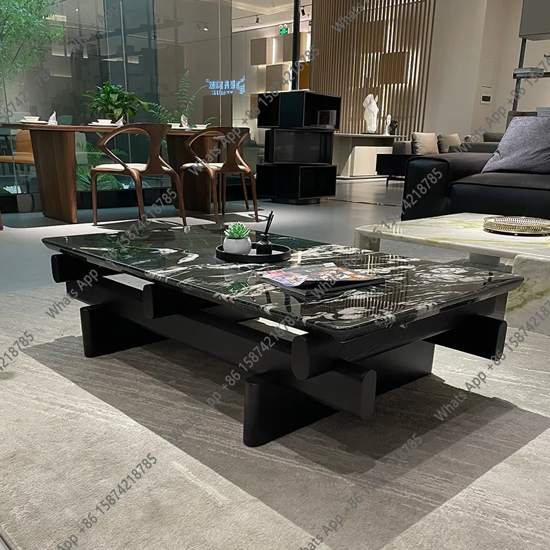 

Итальянский журнальный столик для гостиной, дизайнерский, для дома, элитной виллы, в скандинавском современном минималистичном стиле, креативный.