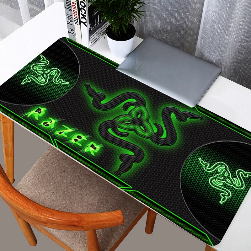 لوحة ماوس كبيرة XXL PC Razer تصميم عصري جديد حصيرة مكتبية للألعاب سجادة مكتب لوحة المفاتيح ملحقات الألعاب لوحة الماوس