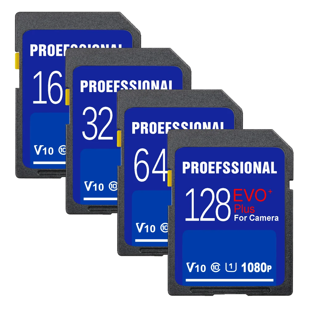 100% Original SD Card 16GB 32GB 64GB 128GB 256GB Memory Card U3 CLASS 10 UHS-I Card For 4k video reecording Camera