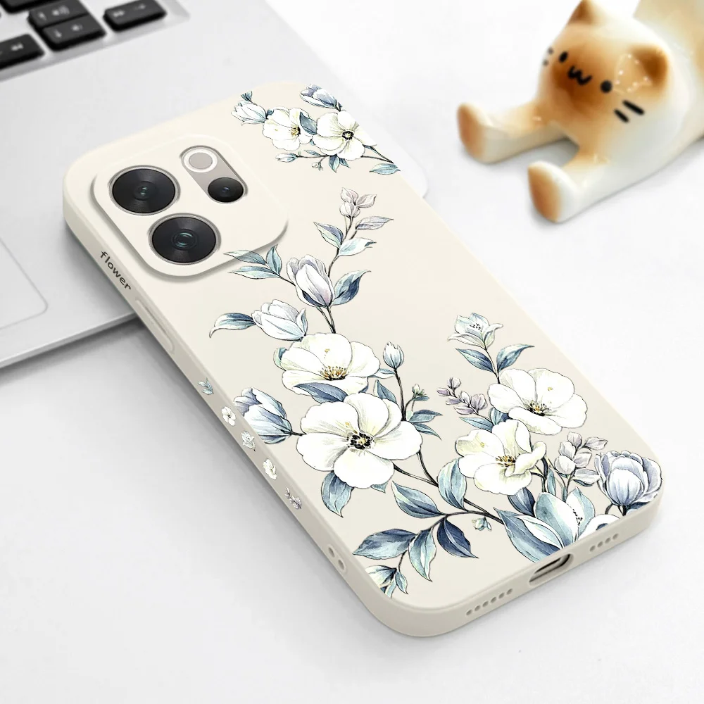 Winding Flora Phone Case For Vivo V70 V70E V60 V60E V50 V50E V40 V40E V30 V30E V29 Lite V29E V27 V27E V25 V25E Pro Cover view 5