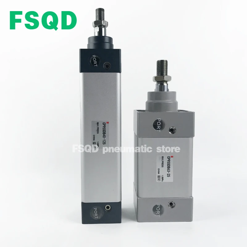 

CP95SDB63-50,25 CP95SDB63-80 CP95SDB63-100 CP95SDB40-125 CP95SDB40-100 FSQD Стандартный цилиндр, пневматический компонент пневматического цилиндра