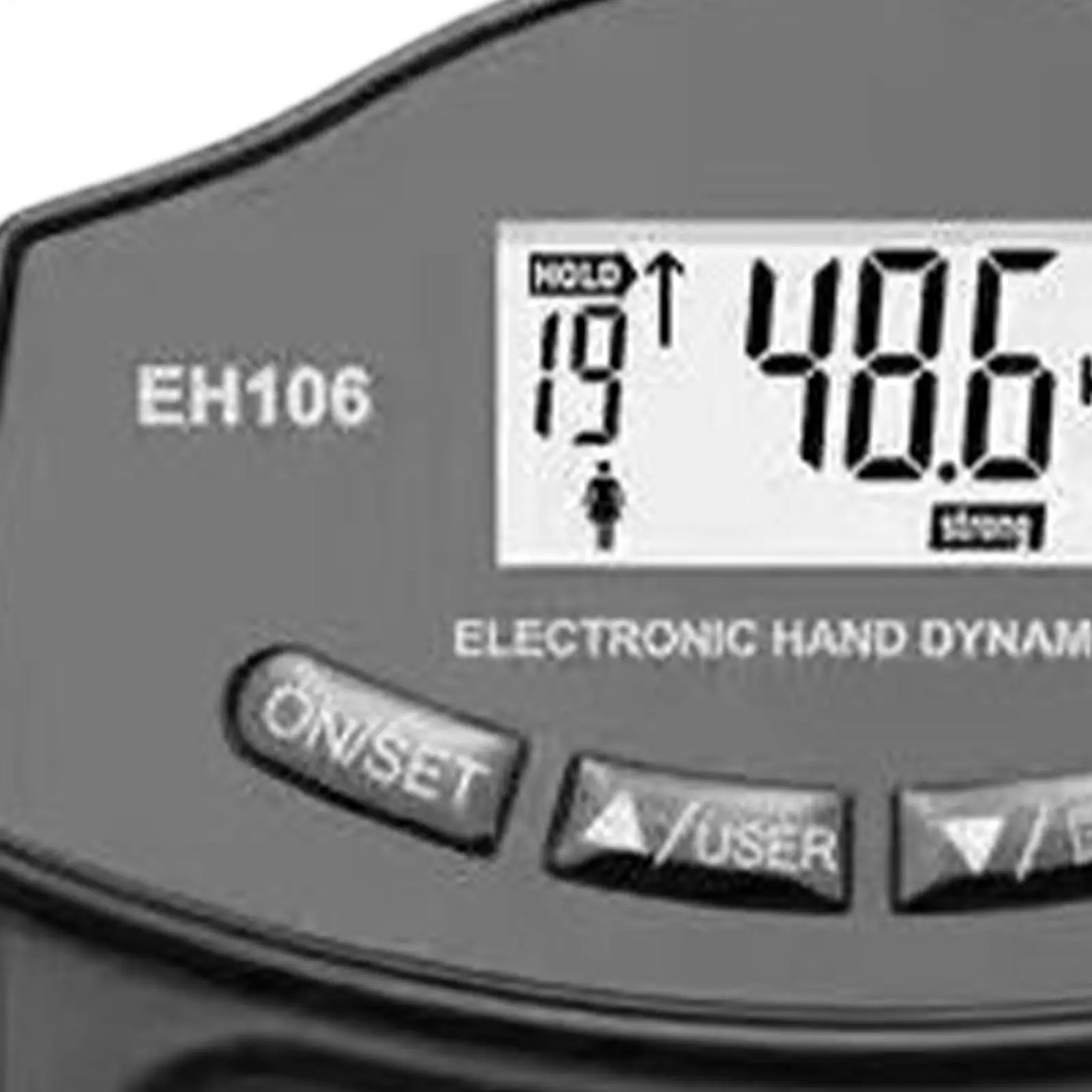 Grip Strength Tester 400lbs/180k Electronic Rechargeable Portable Digital Display Gauge Sports Home Handgrip Testing for School
