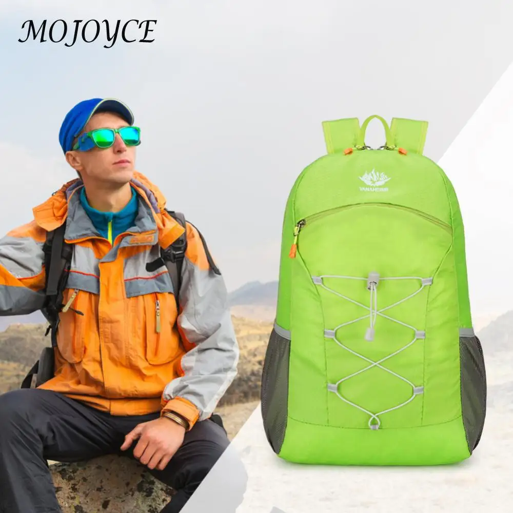 Foldable Hiking Backpack Sports Backpack Large Capacity Camping Rucksack Waterproof Outdoor Travel Bag Folding Daypack