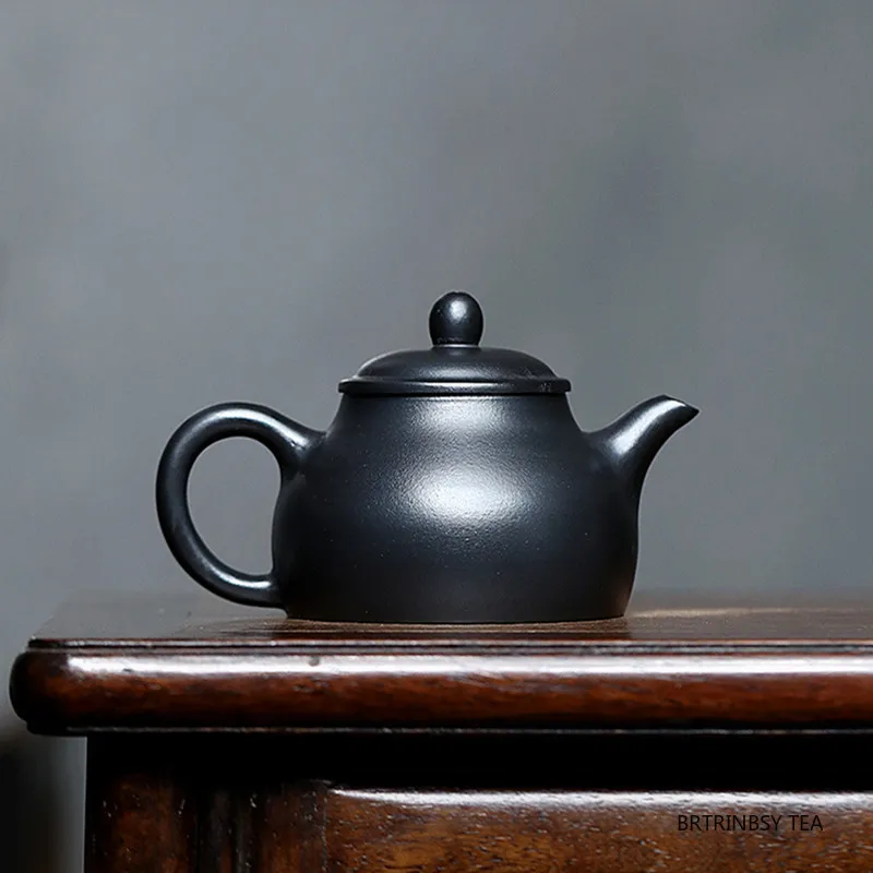150ml Chinese Yixing Handmade Purple Clay Teapot Tradition Hand-carved Tea Pot Household Beauty Tea Infuser Kettle Zisha Tea Set