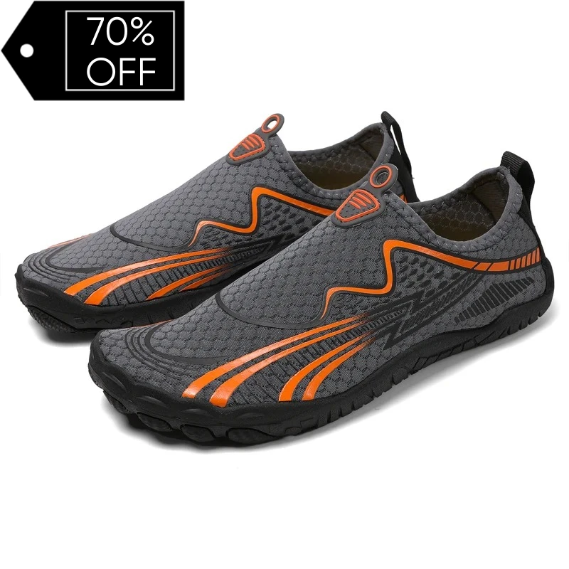 Sommerliche, schnell trocknende Strand-Wasserschuhe, Unisex-Schwimmschuhe, Aqua-Slipper für Outdoor-Aktivitäten, Surfen auf dem Meer, Fünf-Finger-Sandalen
