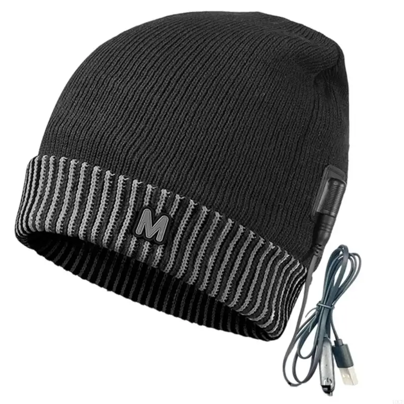 Machine Washable Heating Cap Soft Polyester Fabric Head Covering Warm Headwear 