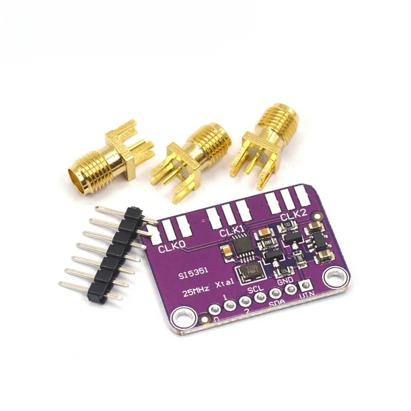 DC 3V-5V CJMCU-5351 Si5351A Si5351 I2C clock generator Breakout Board Module Signal 8KHz-160MHz For Arduino