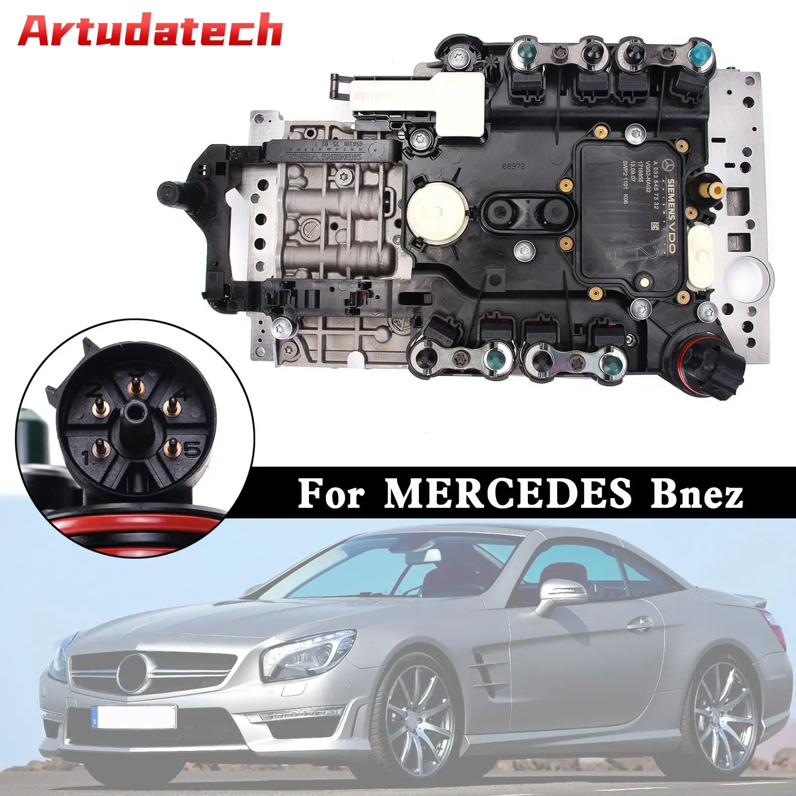 

Корпус клапана трансмиссии Artudatech 722,9 A0034460310 + блок управления TCU для MERCEDES BEZ