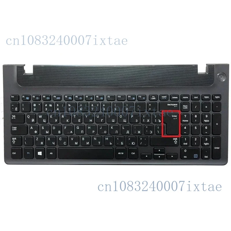 N NEW Russian RU laptop keyboard with gray frame for samsung NP355V5C 355V5C NP350V5C 350V5C BA59-03270C