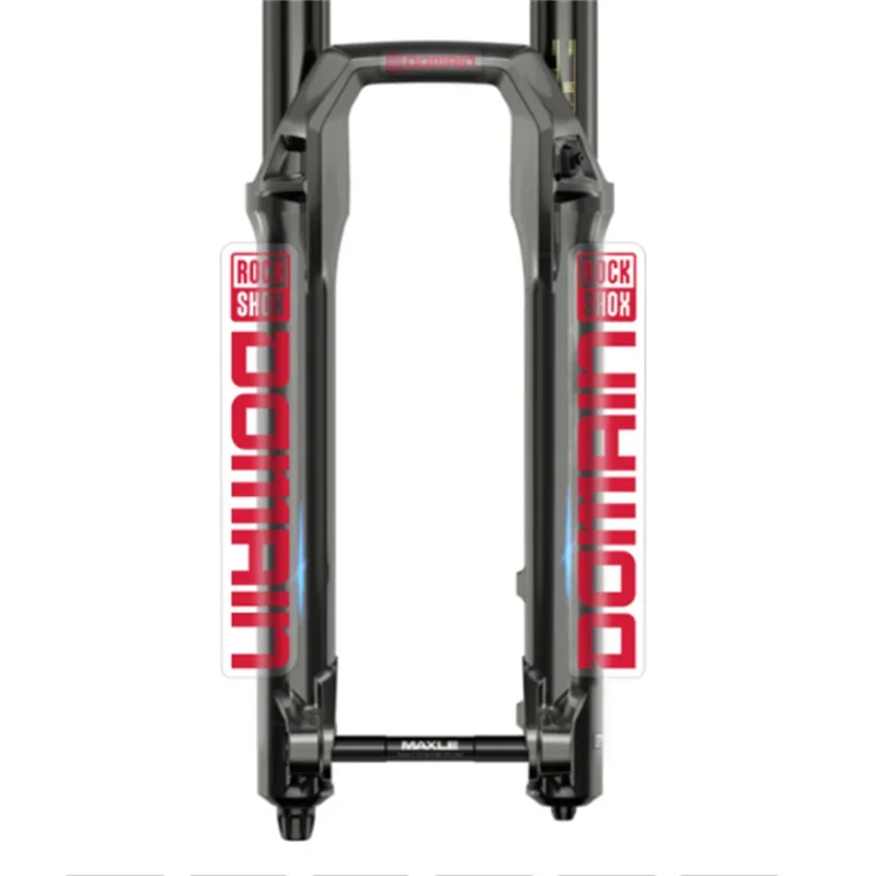 MTB Road Bike Front Fork Stickers for 2021 DOMAIN ROCK SHOX Vinyl Mountain Cycling Bicycle Paint Protection Decals