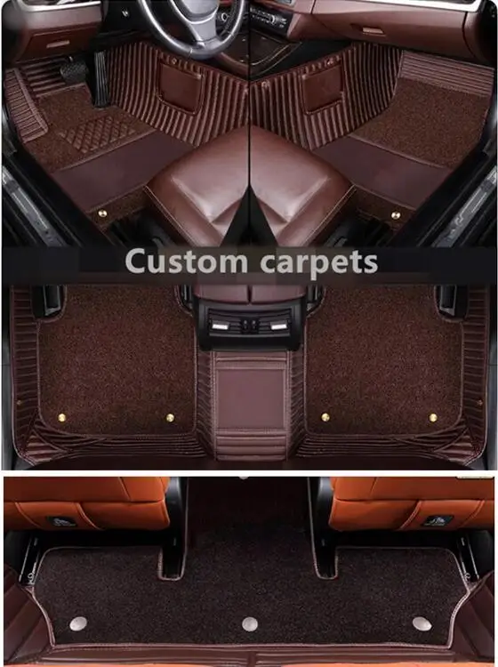 

Good quality, Custom special car floor mats for Mercedes Benz GLB 35 AMG 2025-2022 7 seats double layers carpets for GLB35 2024