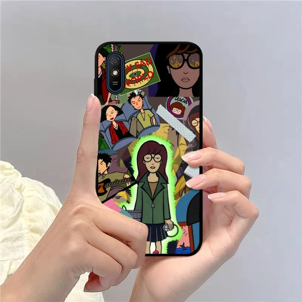 Cartoon D-Daria Phone Case For Redmi 5 6 7 8 9 10 plus pro 6 7 8 9 A GO K20 K30 K40 pro plus F3 Fundas