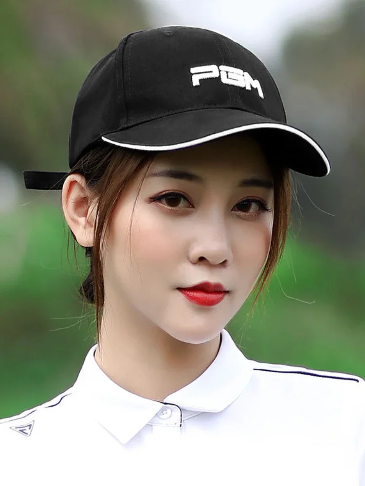 AliExpress NONE Golf Caps Adjustable Hats Outdoor Sport Cycling Hiking Cap For Men Women Windproof Travel Cotton Cap Black White Hat MZ018