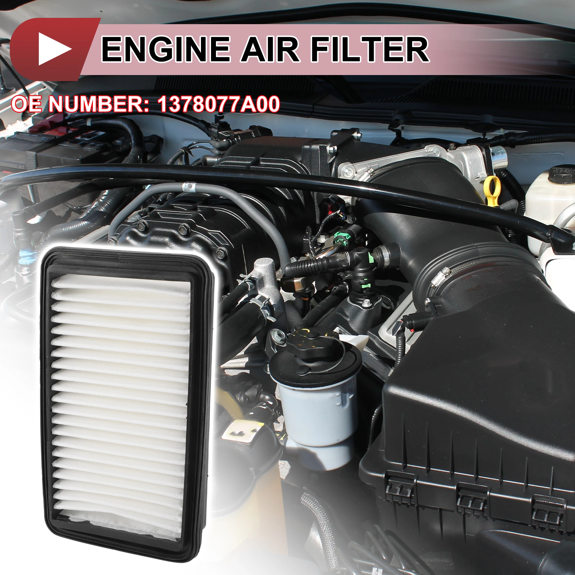 

X Autohaux автомобильный воздушный фильтр двигателя No 1378077A00 для Suzuki Carry Every Jimny DA32T 1 шт.