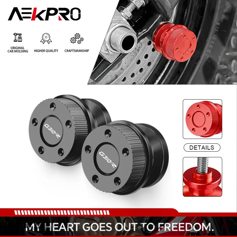 g310gs g310r g310rr Motorcycle CNC 8MM Swingarm Spools Slider Stand Screw Stand Screws For G310RR 23-25 G310R G310GS 17-25