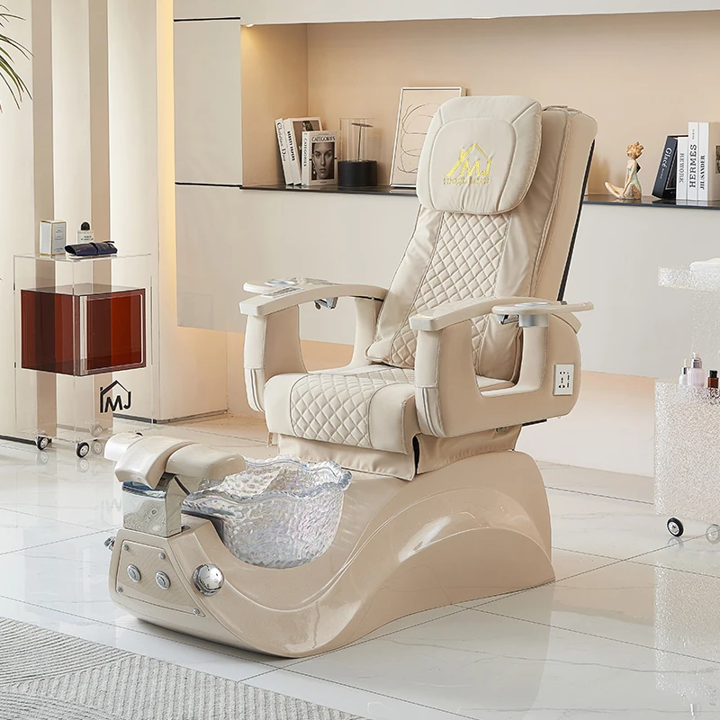 Sillas de soporte de belleza para Pedicura, muebles para salón de manicura, Spa, cosmetología y Pedicura